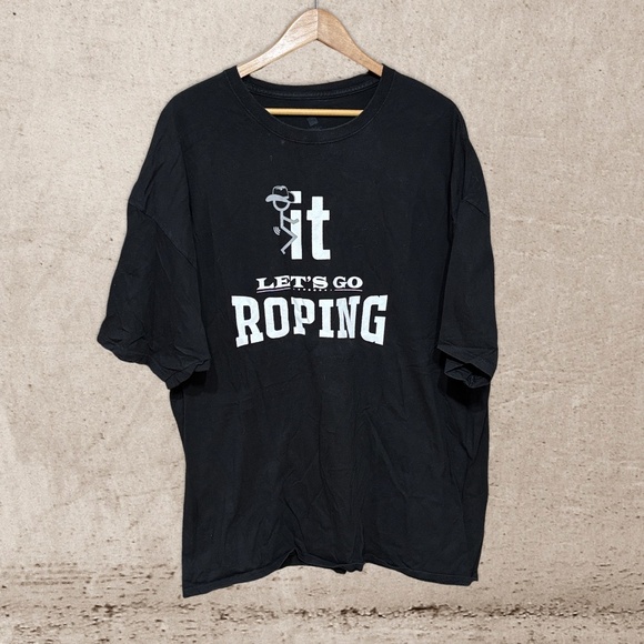Hanes Lets go Roping Tee - Picture 1 of 3
